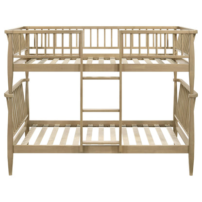  Coaster Furniture Abram 460061T Windsor Twin Over Twin Wood Bunk Bed with Ladder - Almond IMAGE 8