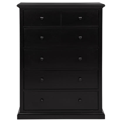  Coaster Furniture Sumerlin 460595BLK 6-drawer Bedroom Chest - Black IMAGE 10