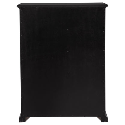  Coaster Furniture Sumerlin 460595BLK 6-drawer Bedroom Chest - Black IMAGE 9