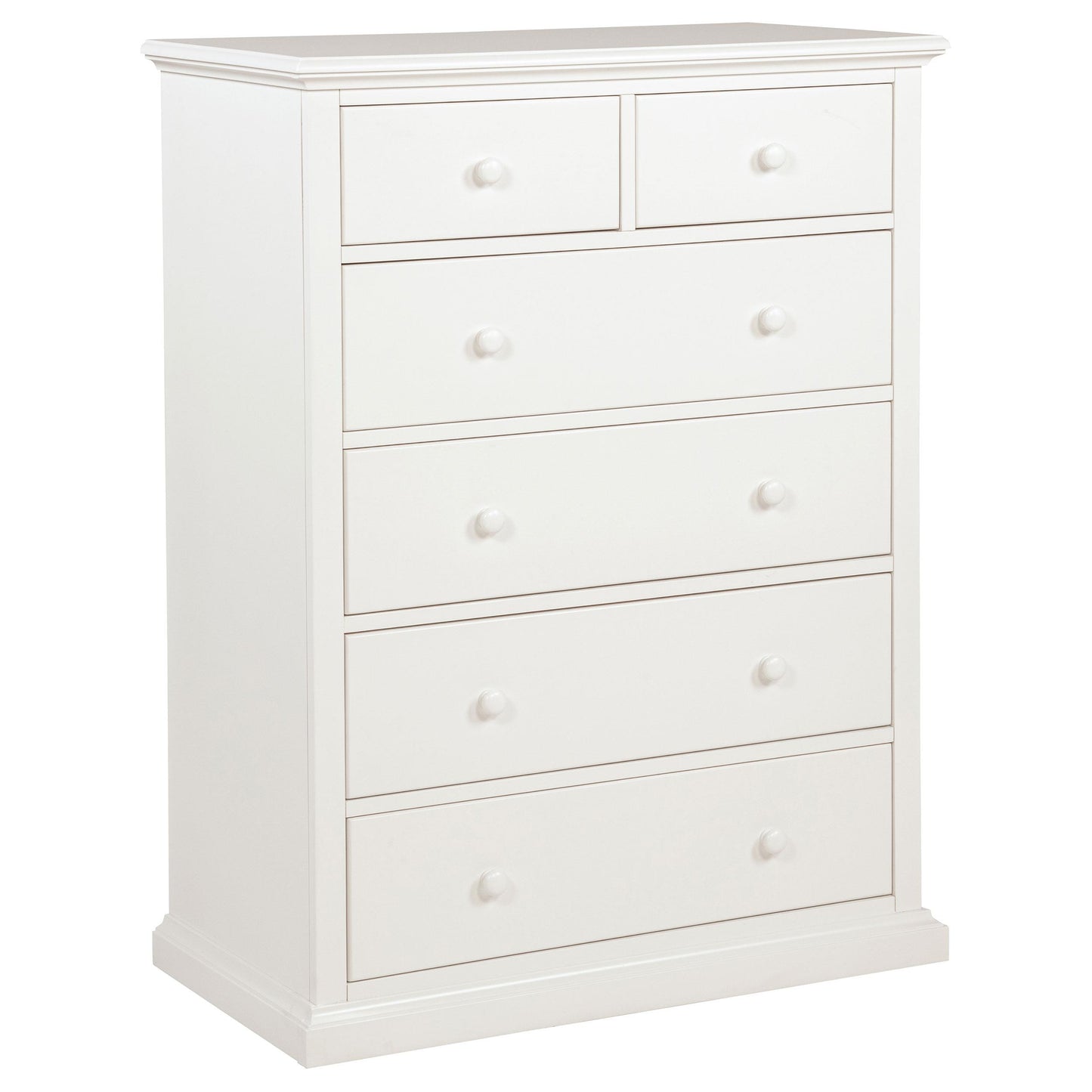  Coaster Furniture Sumerlin 460595WHT 6-drawer Bedroom Chest - White IMAGE 2