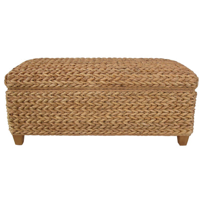  Coaster Furniture Laughton 500215NTL Hand-Woven Banana Leaf Storage Bench - Natural IMAGE 10