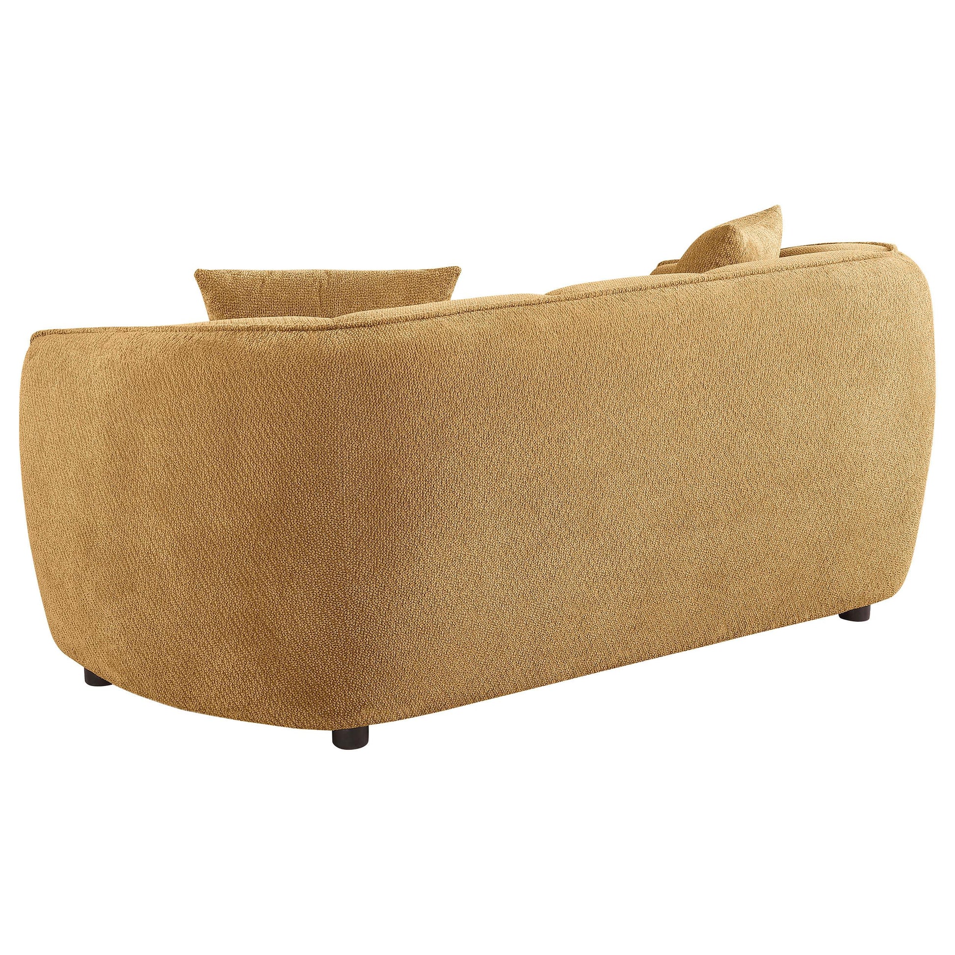  Coaster Furniture Aleisha 503062 Fabric Upholstered Loveseat - Mustard Yellow IMAGE 10