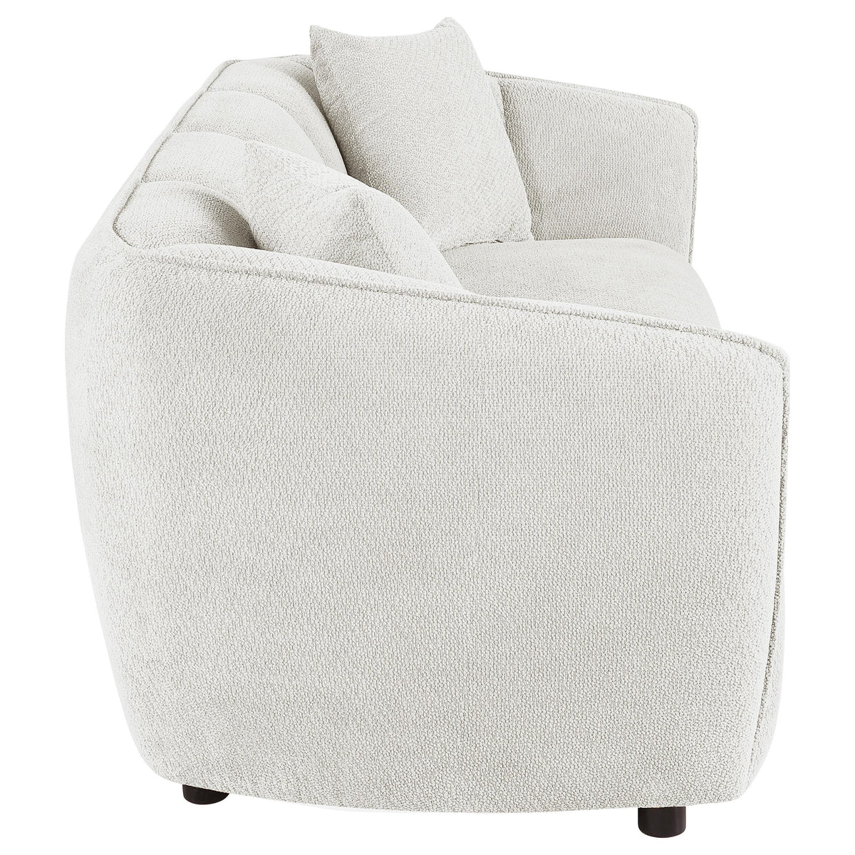  Coaster Furniture Aleisha 503064 Fabric Upholstered Sofa - Sand IMAGE 6
