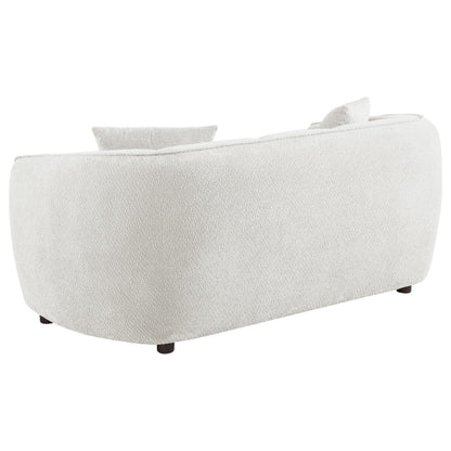  Coaster Furniture Aleisha 503065 Fabric Upholstered Loveseat - Sand IMAGE 10