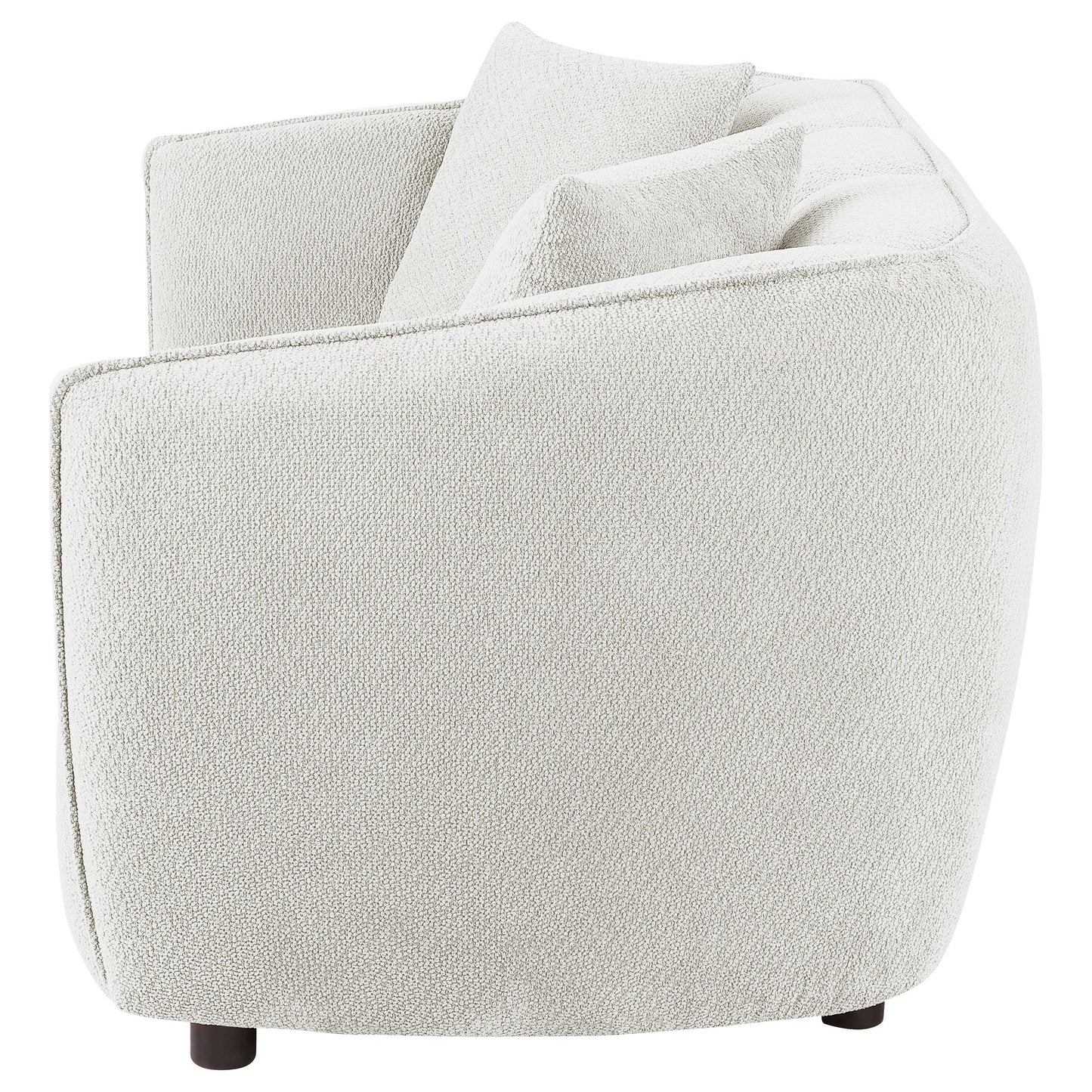  Coaster Furniture Aleisha 503065 Fabric Upholstered Loveseat - Sand IMAGE 7