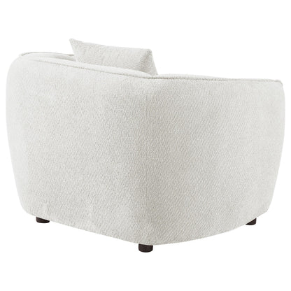  Coaster Furniture Aleisha 503066 Fabric Upholstered Accent Chair - Sand IMAGE 2