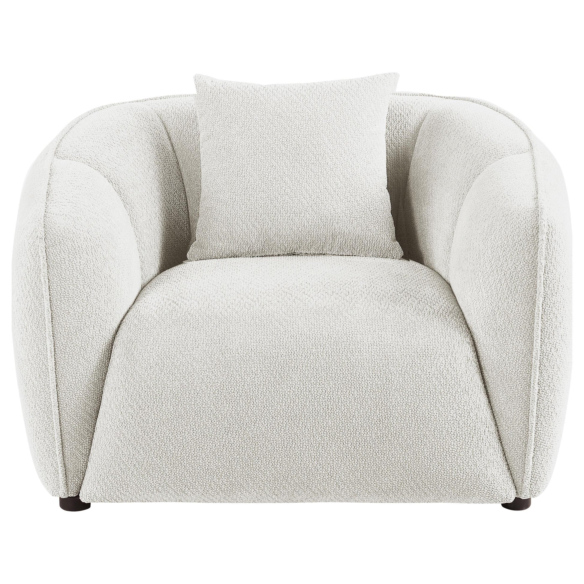 Coaster Furniture Aleisha 503066 Fabric Upholstered Accent Chair - Sand IMAGE 8