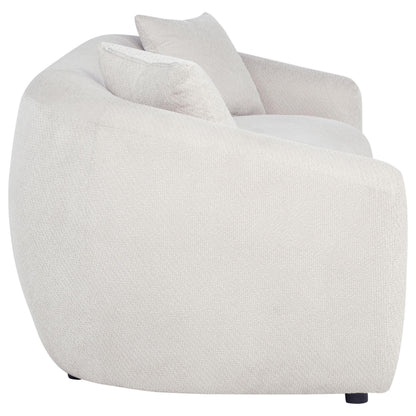  Coaster Furniture Isabella 504971 Fabric Upholstered Sofa - Sand IMAGE 5