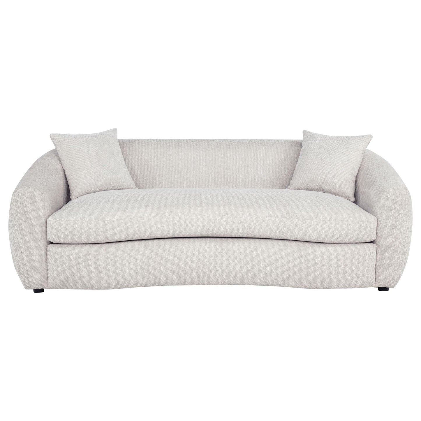 Coaster Furniture Isabella 504971 Fabric Upholstered Sofa - Sand IMAGE 7