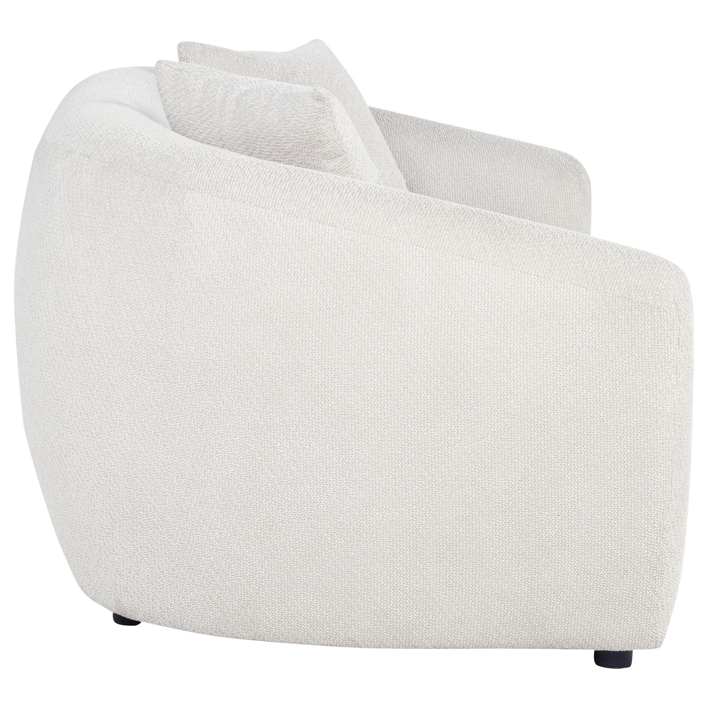  Coaster Furniture Isabella 504972 Fabric Upholstered Loveseat - Sand IMAGE 7