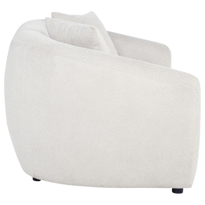  Coaster Furniture Isabella 504972 Fabric Upholstered Loveseat - Sand IMAGE 7