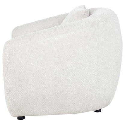  Coaster Furniture Isabella 504973 Fabric Upholstered Accent Chair - Sand IMAGE 6