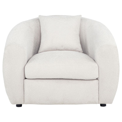  Coaster Furniture Isabella 504973 Fabric Upholstered Accent Chair - Sand IMAGE 8
