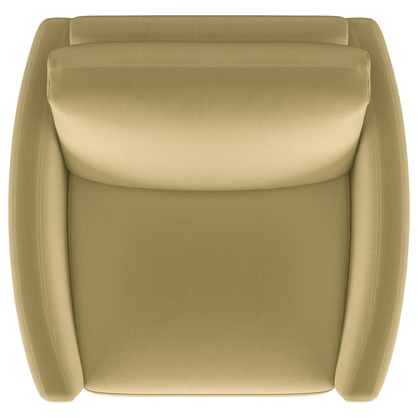  Coaster Furniture Corliss 508826 Upholstered Curved Track Arm Chair - Camel IMAGE 5