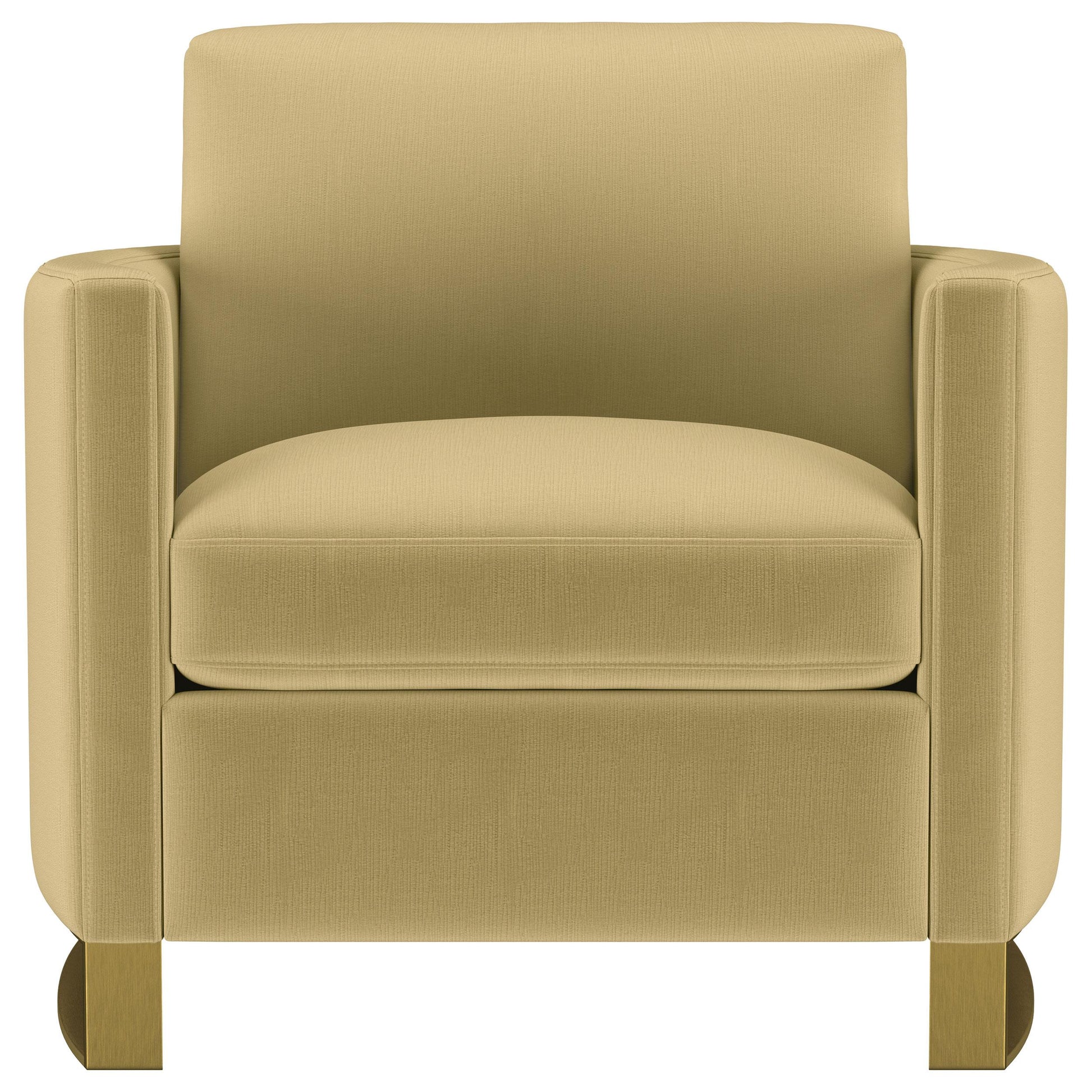  Coaster Furniture Corliss 508826 Upholstered Curved Track Arm Chair - Camel IMAGE 7