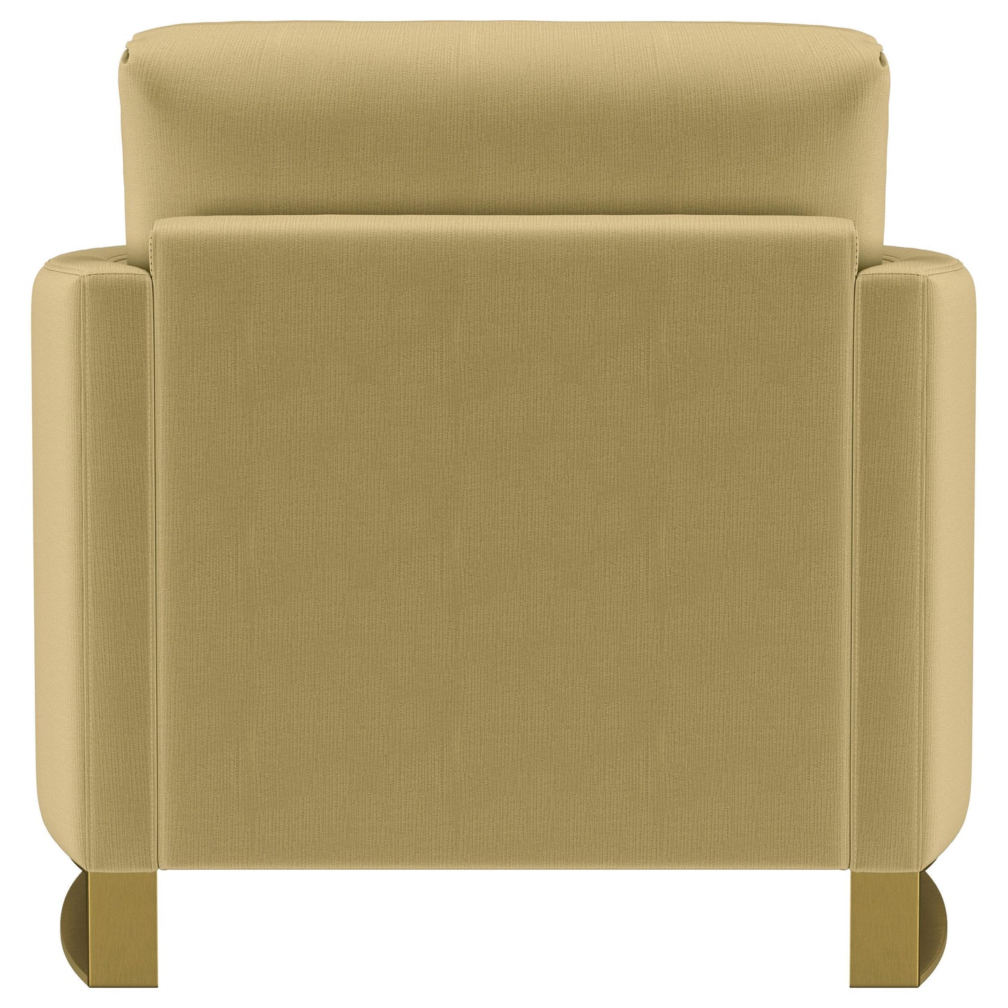  Coaster Furniture Corliss 508826 Upholstered Curved Track Arm Chair - Camel IMAGE 8
