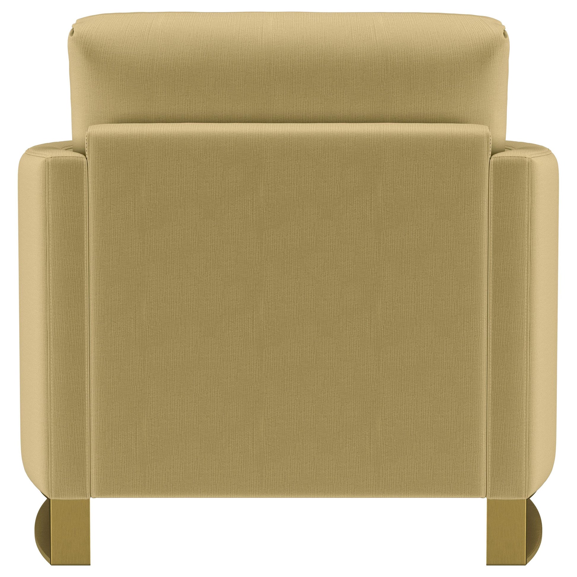  Coaster Furniture Corliss 508826 Upholstered Curved Track Arm Chair - Camel IMAGE 8