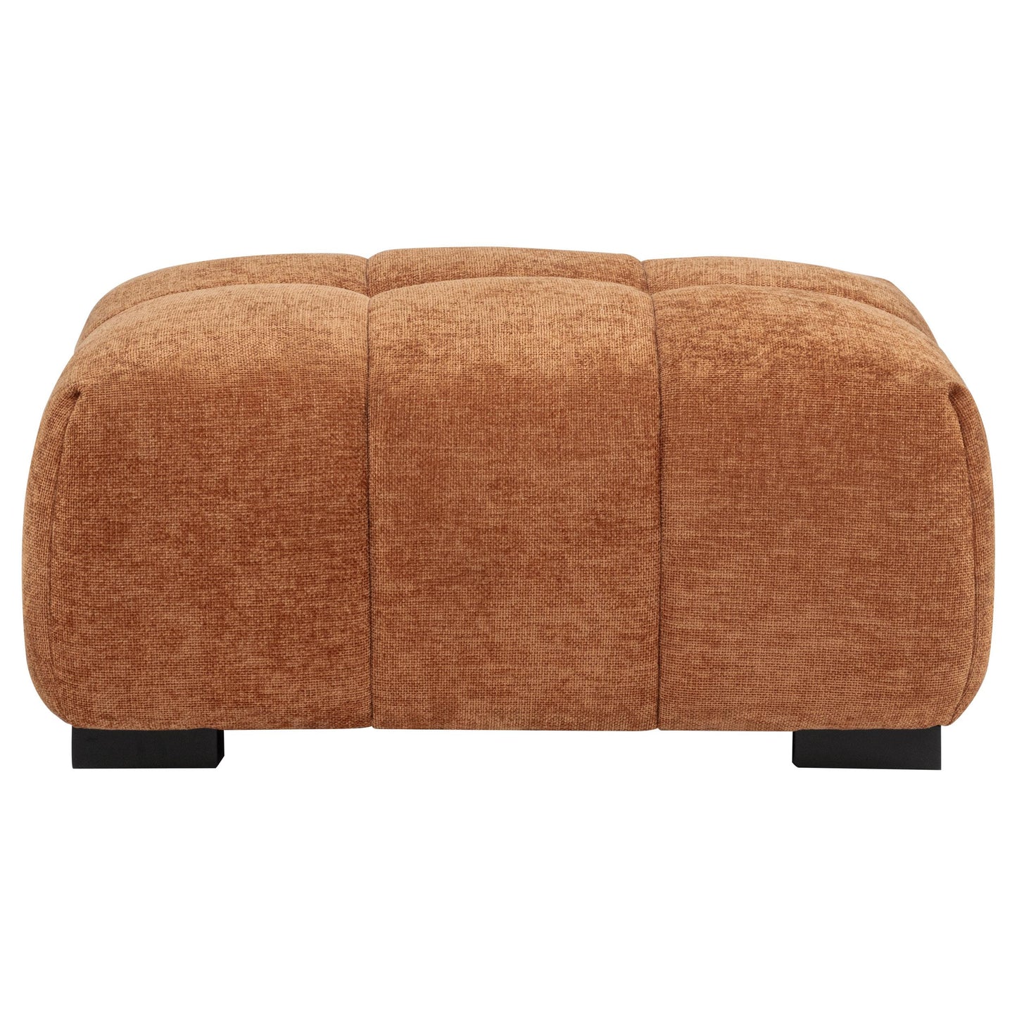  Coaster Furniture Octavia 509354 Upholstered Rectangular Ottoman - Orange IMAGE 7