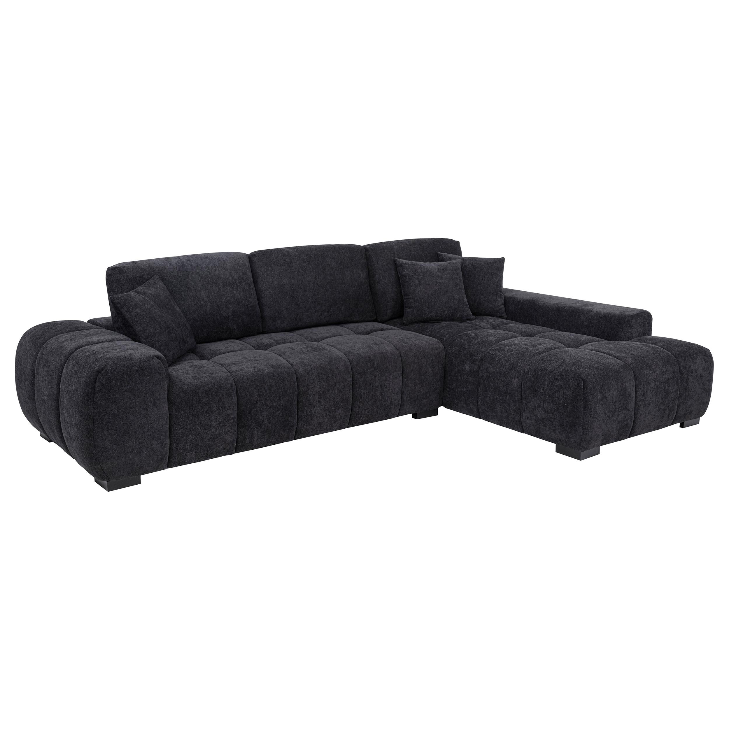Coaster Furniture Octavia 511061 Upholstered Sectional Chaise Sofa