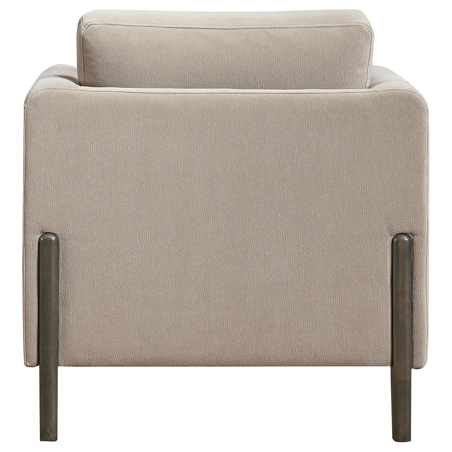  Coaster Furniture Islington 511103 Fabric Upholstered Panel Arm Accent Chair - Taupe IMAGE 4