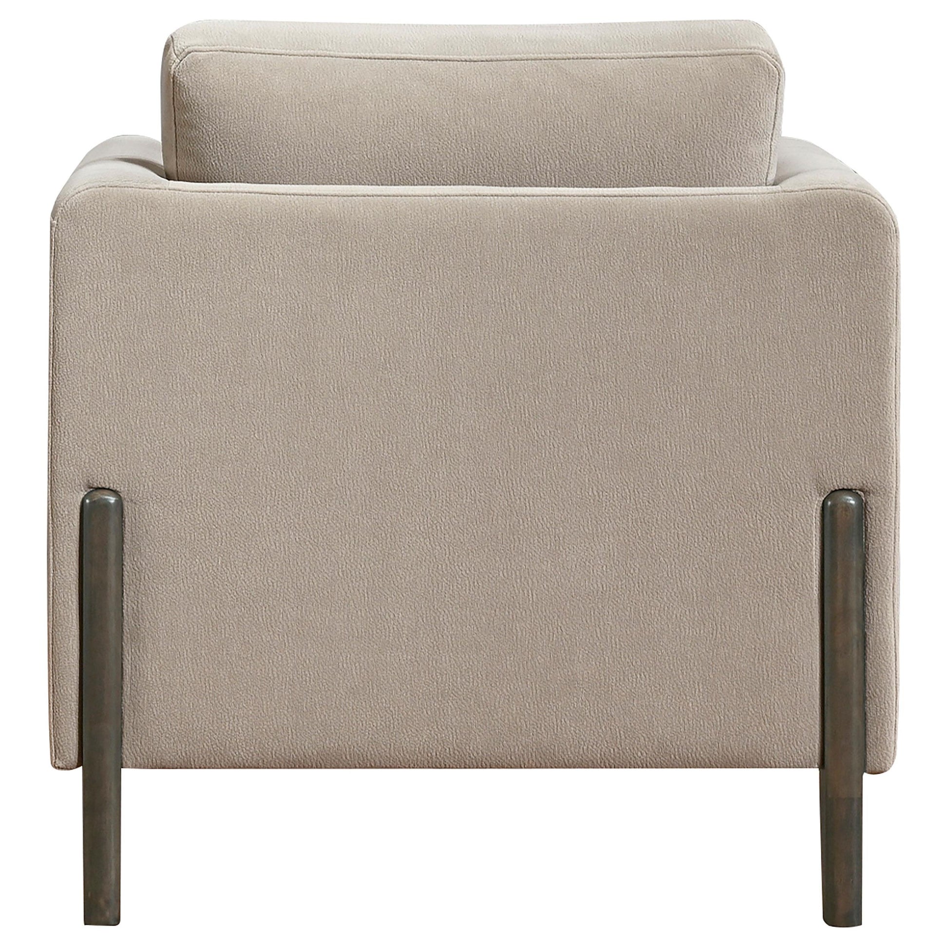  Coaster Furniture Islington 511103 Fabric Upholstered Panel Arm Accent Chair - Taupe IMAGE 4