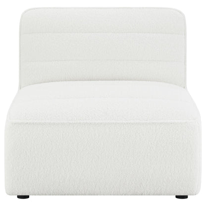  Coaster Furniture Sunny 551621 Upholstered Armless Chair - Natural IMAGE 5