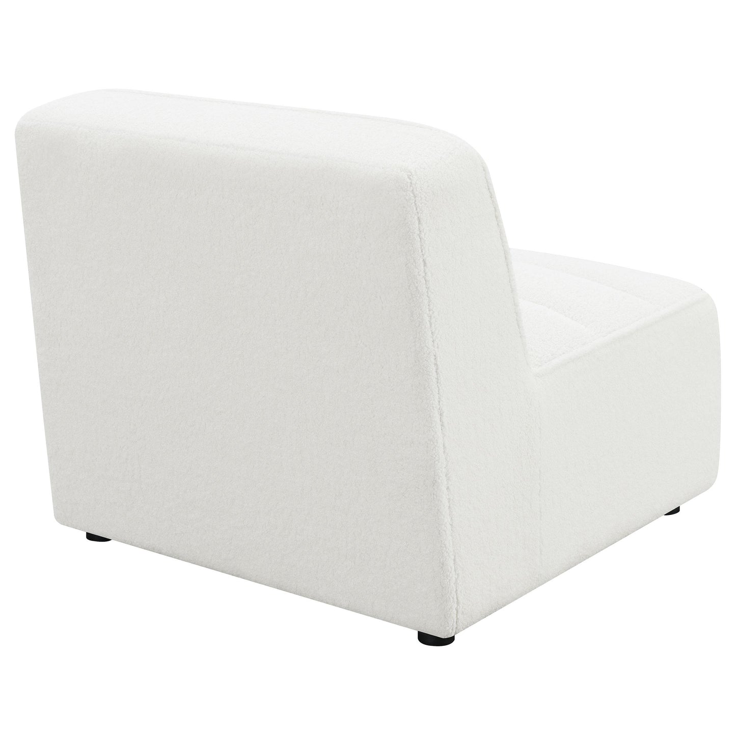  Coaster Furniture Sunny 551621 Upholstered Armless Chair - Natural IMAGE 6