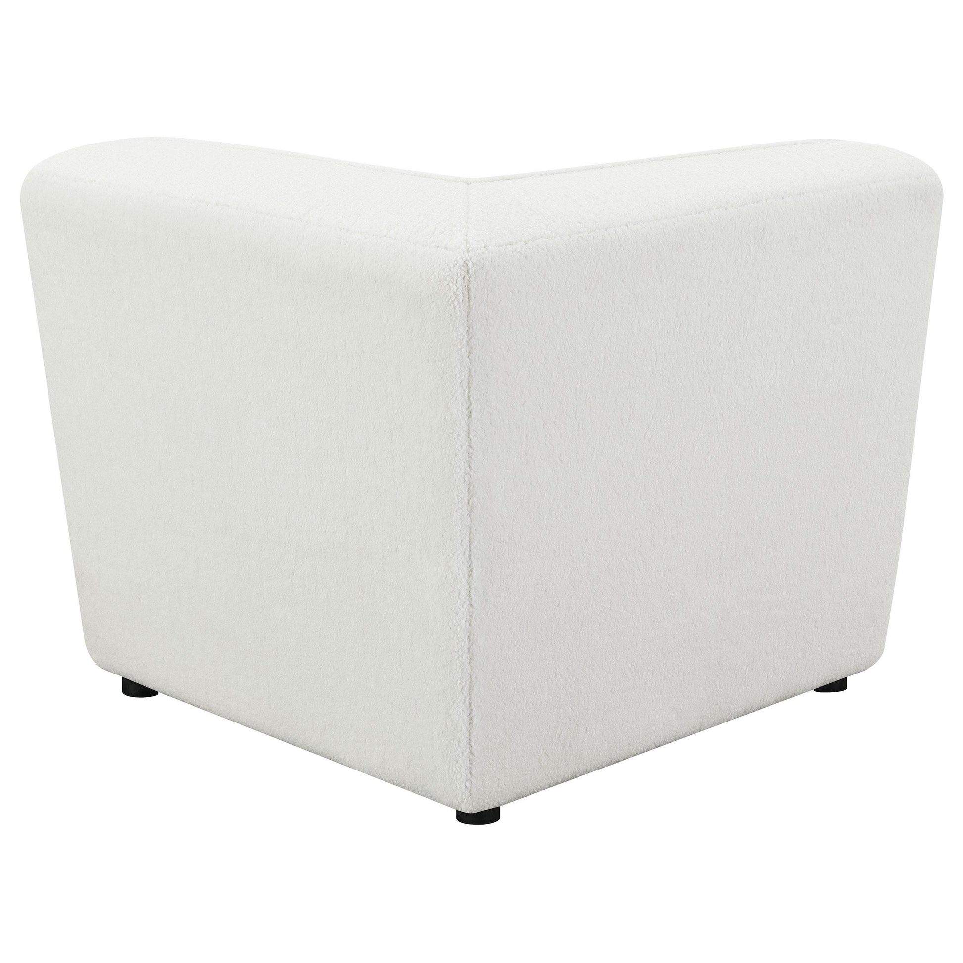  Coaster Furniture Sunny 551622 Upholstered Corner Chair - Natural IMAGE 2
