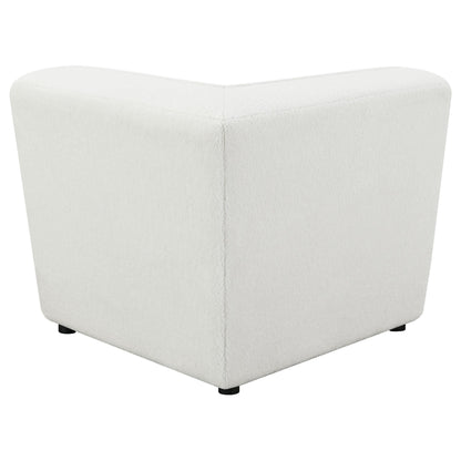  Coaster Furniture Sunny 551622 Upholstered Corner Chair - Natural IMAGE 2