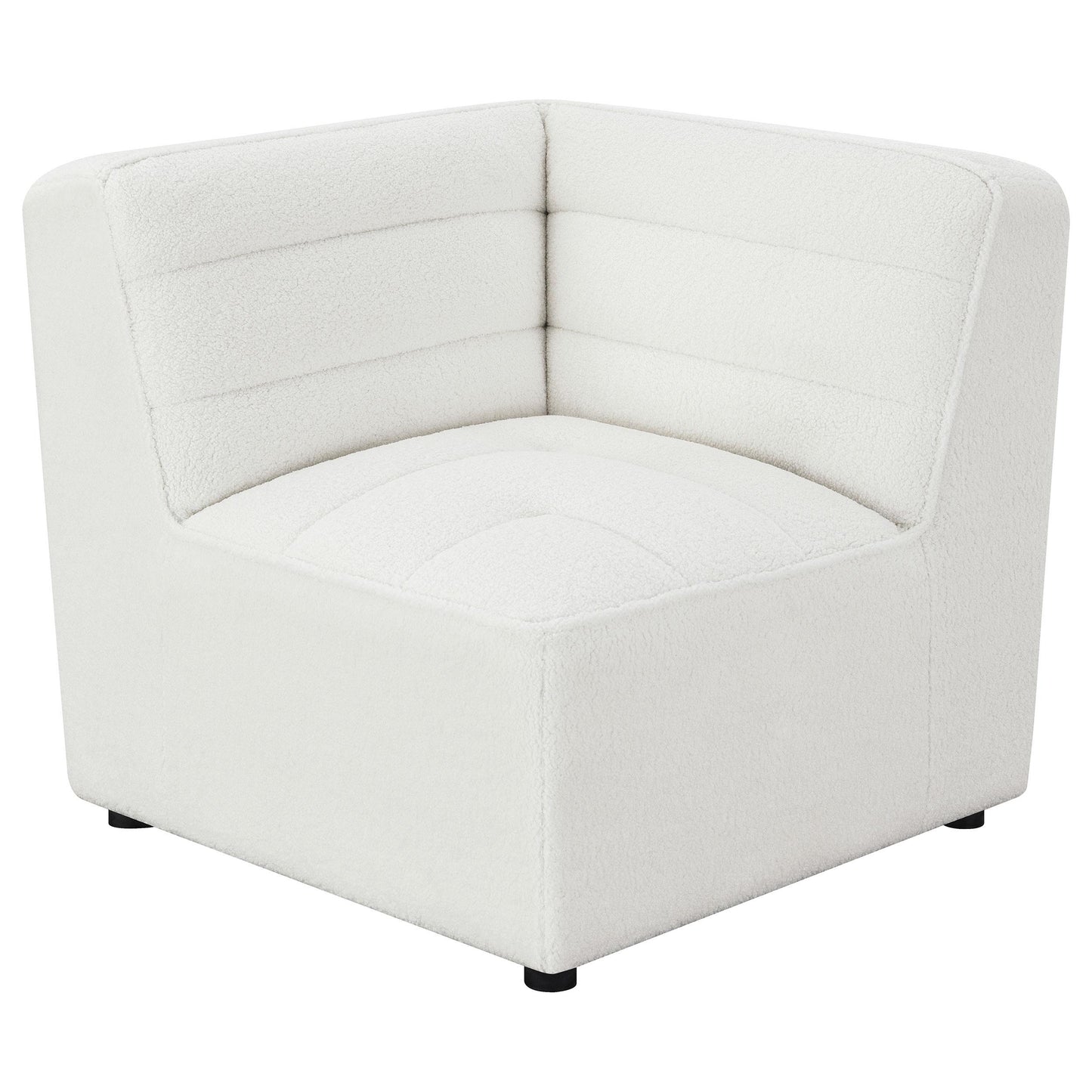  Coaster Furniture Sunny 551622 Upholstered Corner Chair - Natural IMAGE 3
