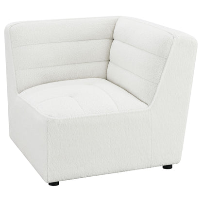  Coaster Furniture Sunny 551622 Upholstered Corner Chair - Natural IMAGE 5