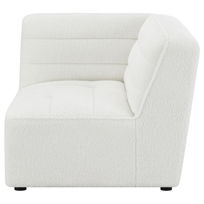  Coaster Furniture Sunny 551622 Upholstered Corner Chair - Natural IMAGE 6