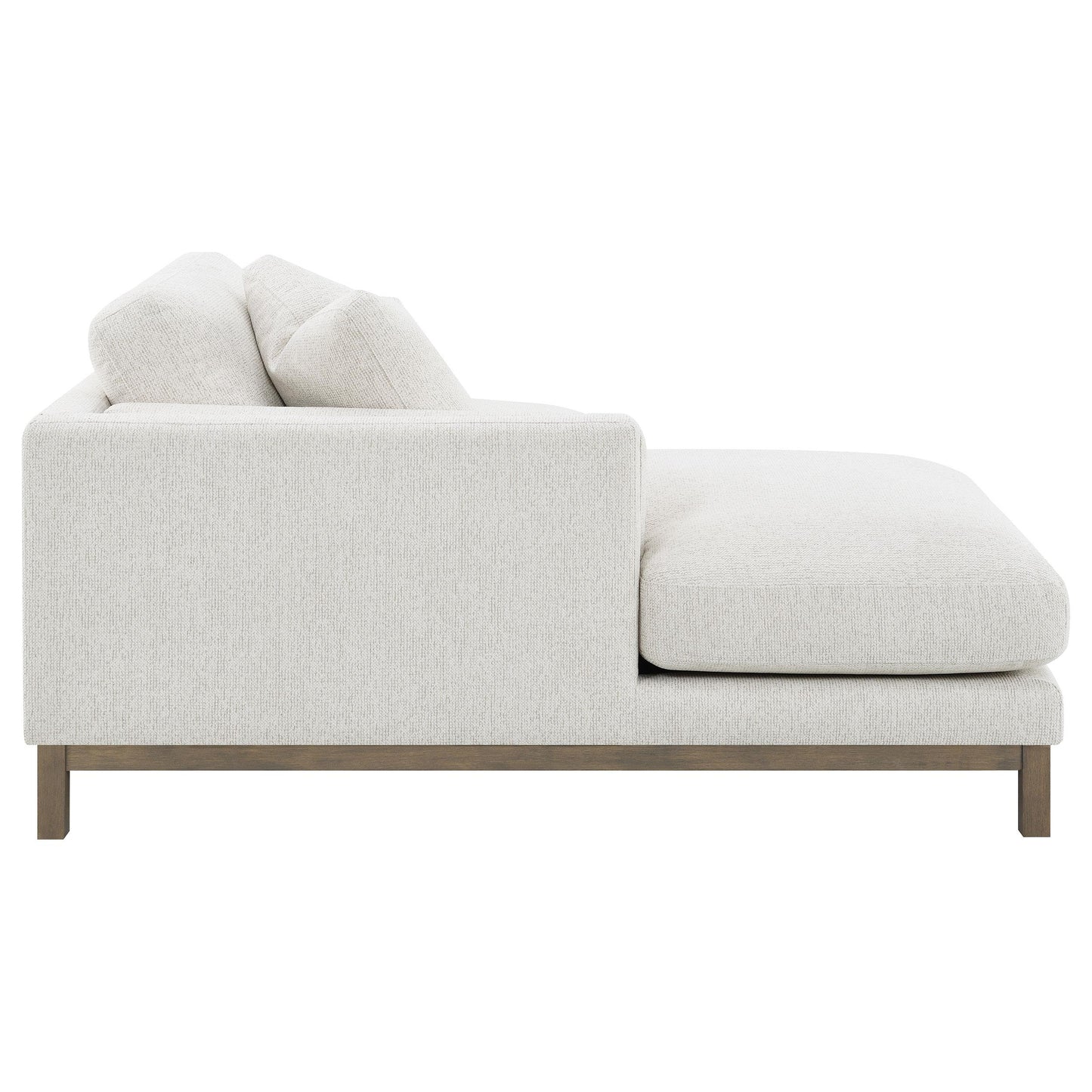  Coaster Furniture Geneva 551777 Boucle Upholstered Sectional Chaise Sofa - Sand IMAGE 10