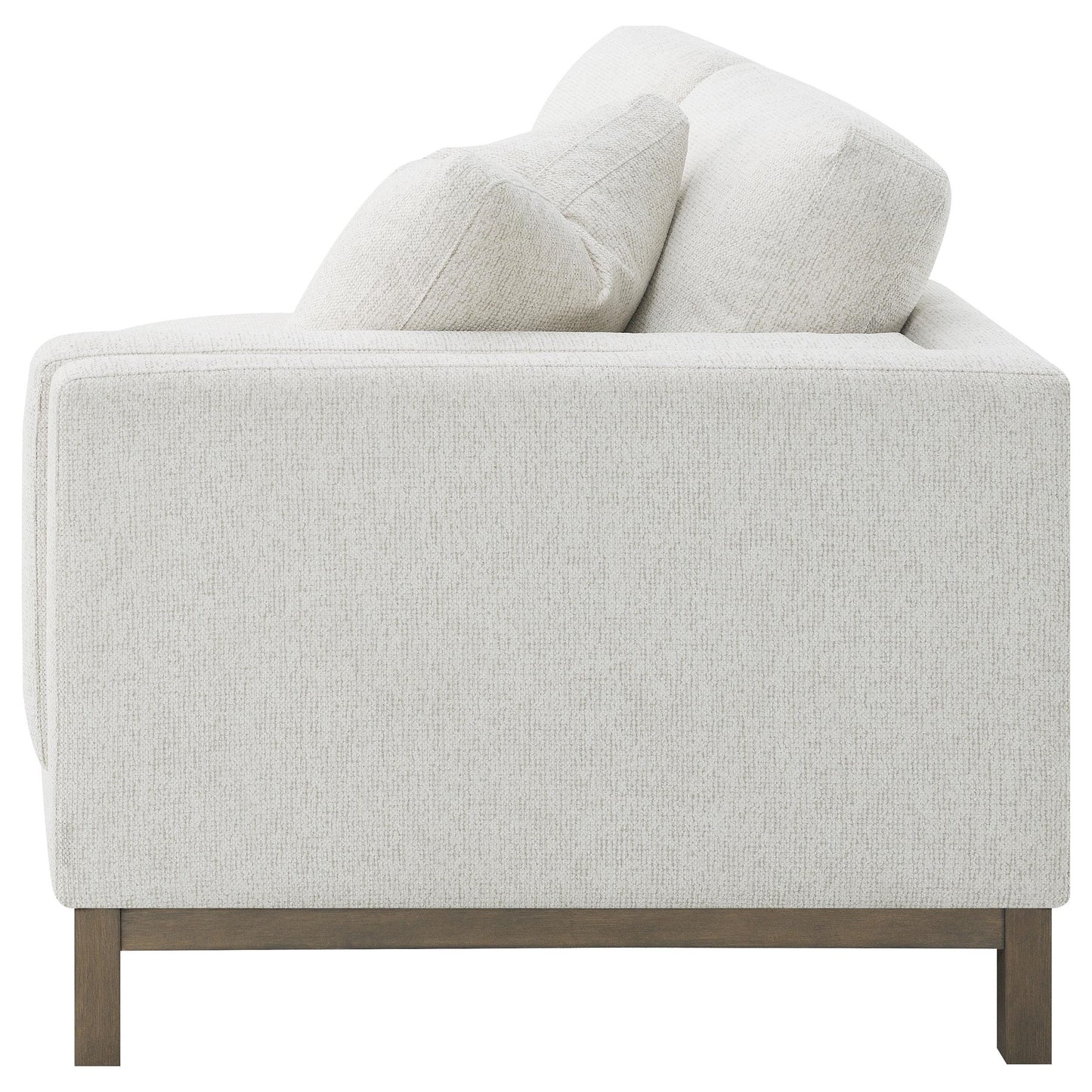  Coaster Furniture Geneva 551777 Boucle Upholstered Sectional Chaise Sofa - Sand IMAGE 11