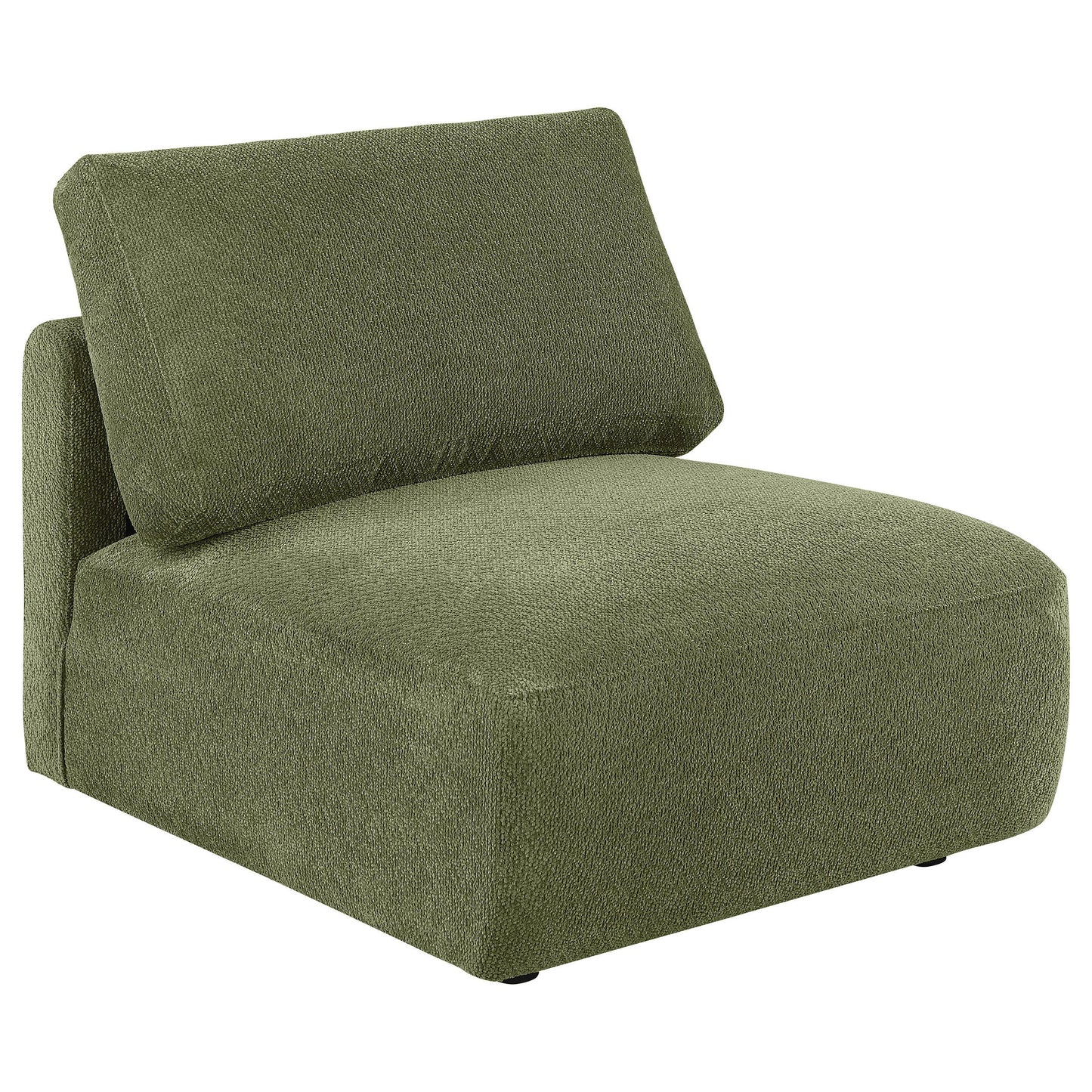 Coaster Furniture Elysia 551895-SET 6-piece Chenille Upholstered Modular Sectional Sofa - Green IMAGE 10