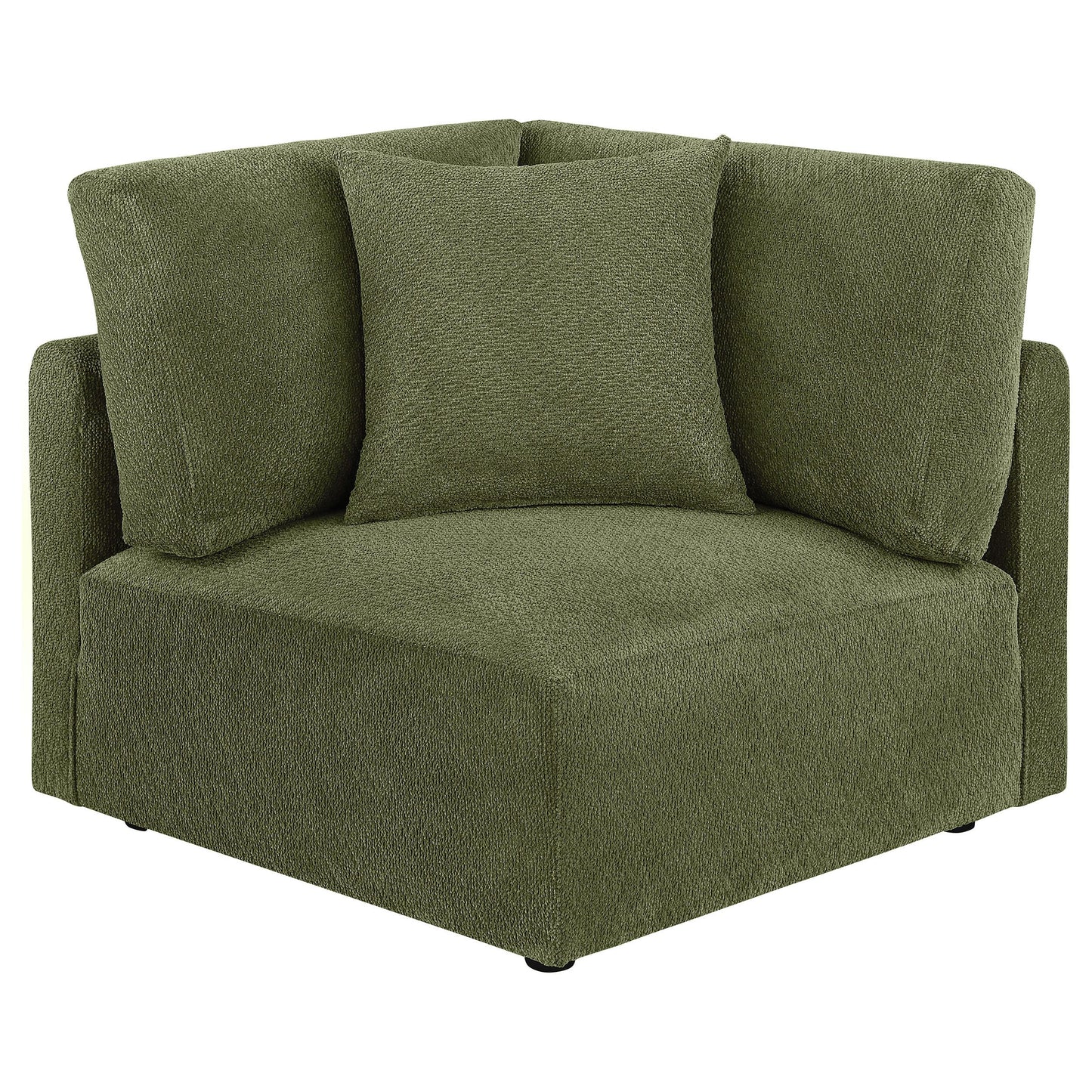  Coaster Furniture Elysia 551895-SET 6-piece Chenille Upholstered Modular Sectional Sofa - Green IMAGE 11