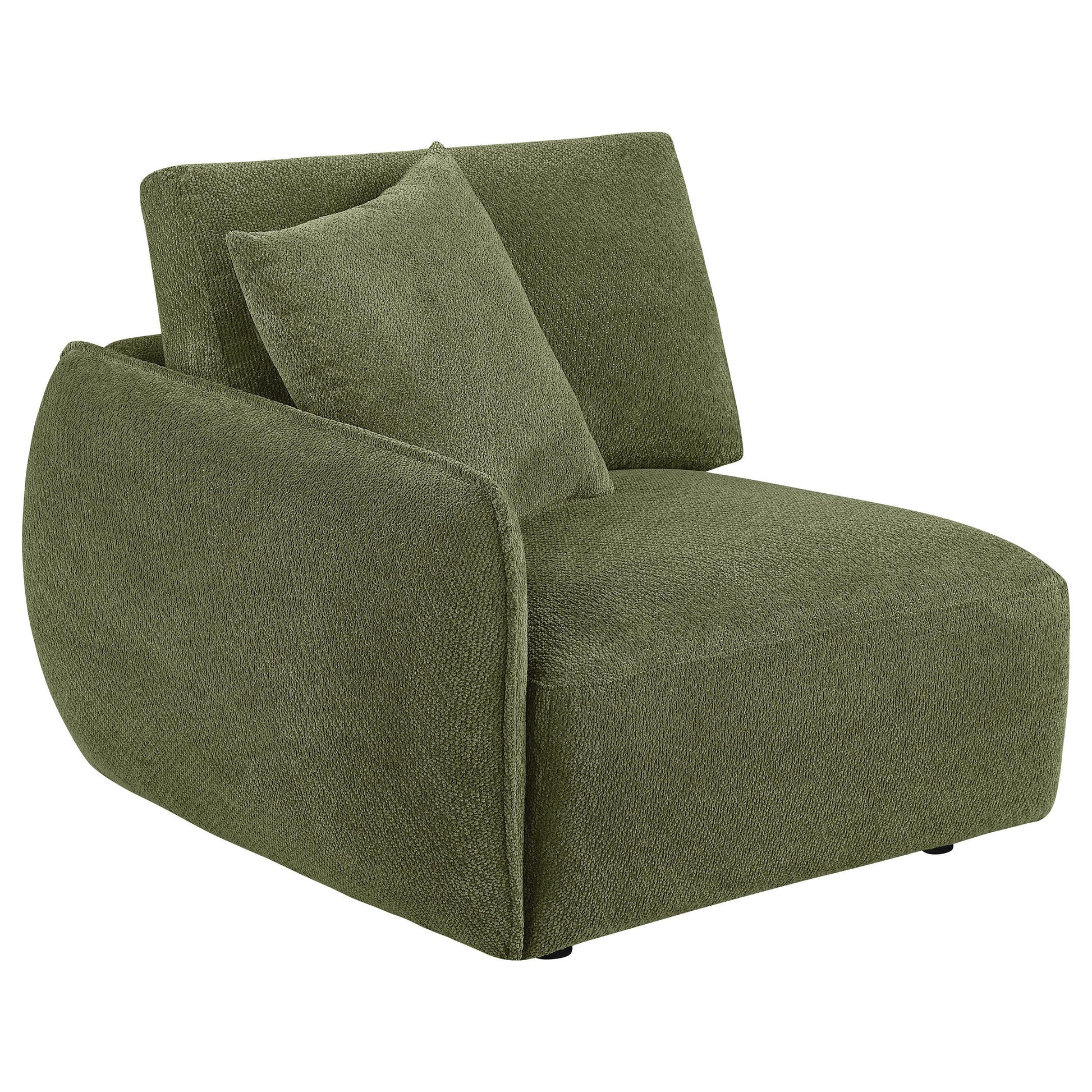  Coaster Furniture Elysia 551895-SET 6-piece Chenille Upholstered Modular Sectional Sofa - Green IMAGE 12