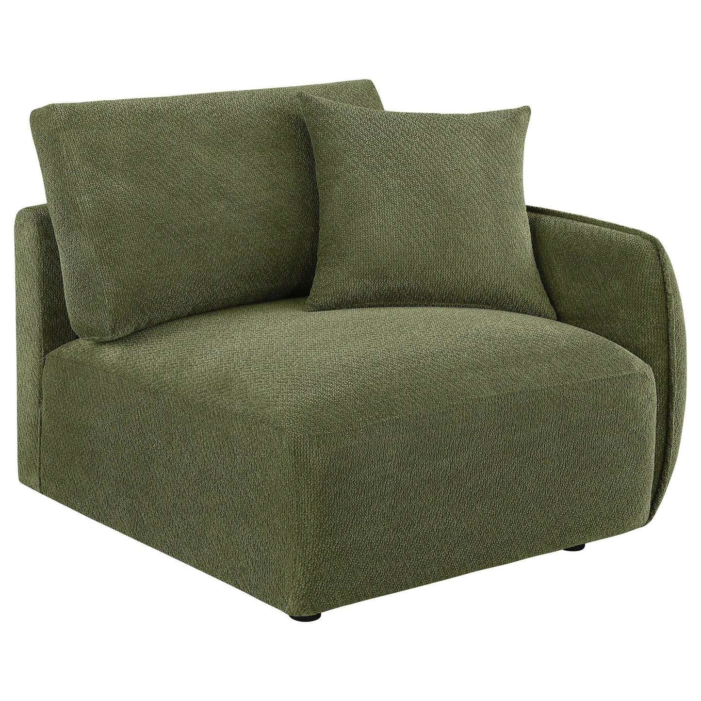 Coaster Furniture Elysia 551895-SET 6-piece Chenille Upholstered Modular Sectional Sofa - Green IMAGE 8