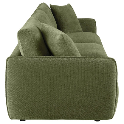  Coaster Furniture Elysia 551895-SOFA Chenille Upholstered Modular Lounge Sofa - Green IMAGE 7