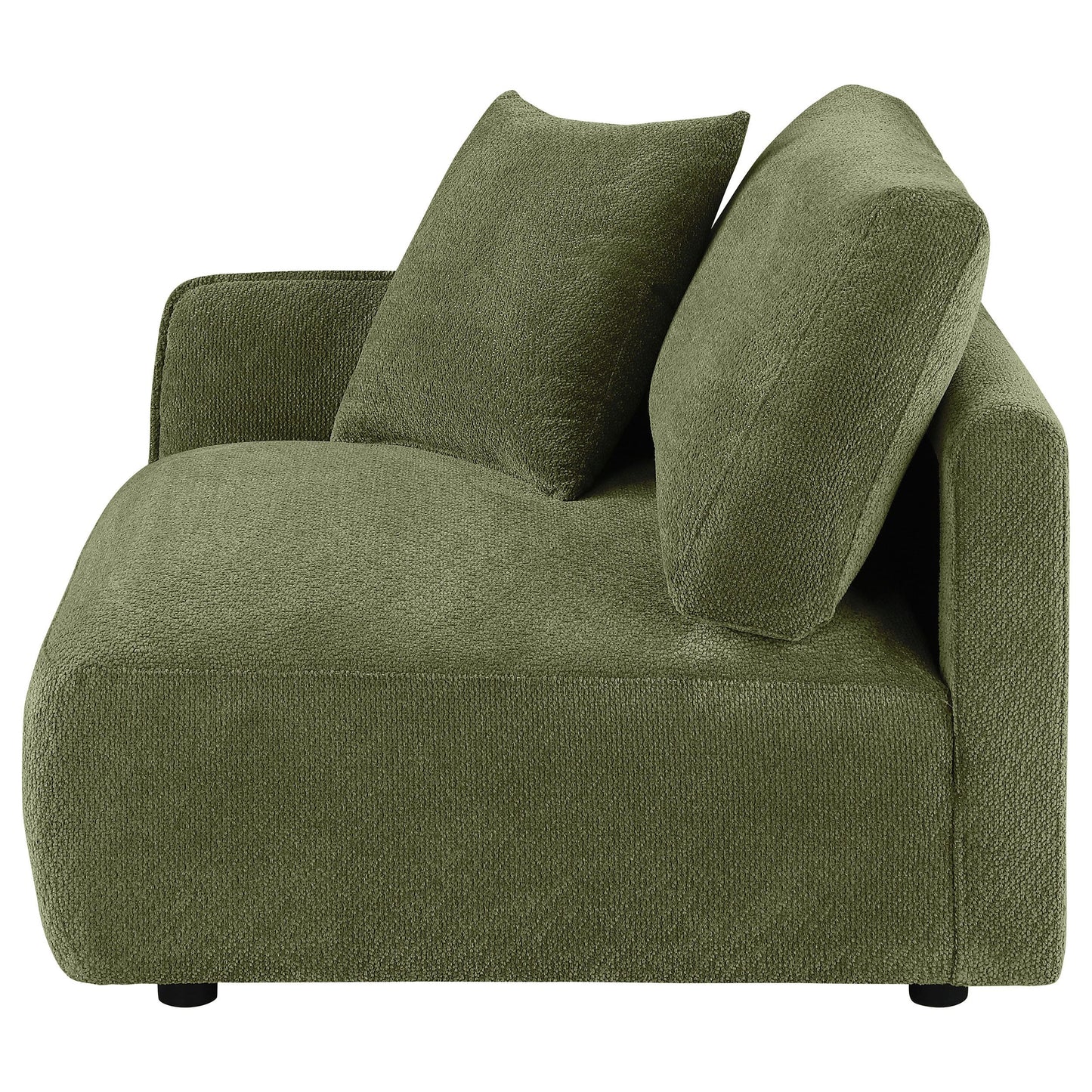  Coaster Furniture Elysia 551898LAF Chenille Upholstered Modular LAF Chair - Green IMAGE 1