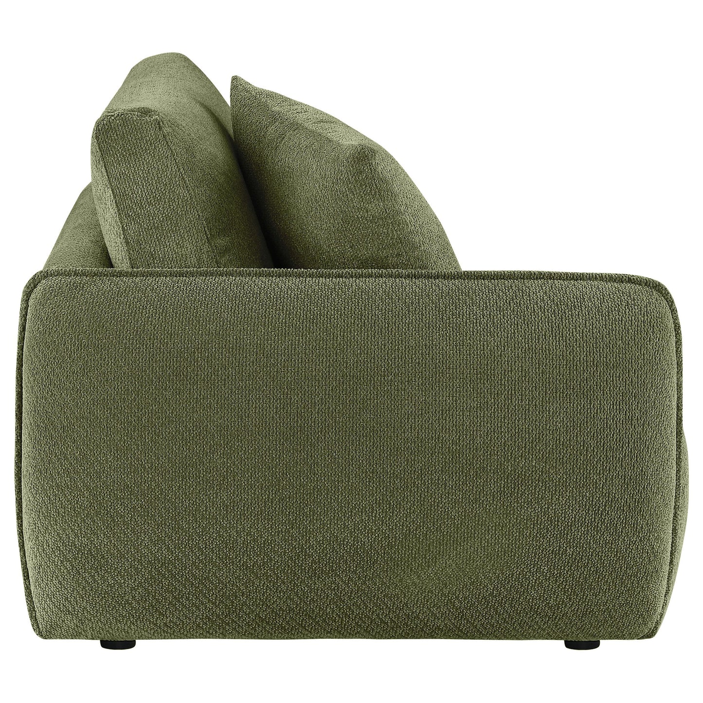  Coaster Furniture Elysia 551898LAF Chenille Upholstered Modular LAF Chair - Green IMAGE 2