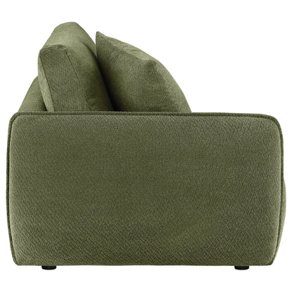  Coaster Furniture Elysia 551898LAF Chenille Upholstered Modular LAF Chair - Green IMAGE 2