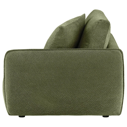  Coaster Furniture Elysia 551898RAF Chenille Upholstered Modular RAF Chair - Green IMAGE 1