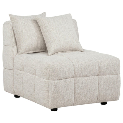  Coaster Furniture Amara 551911 Upholstered Armless Chair IMAGE 2