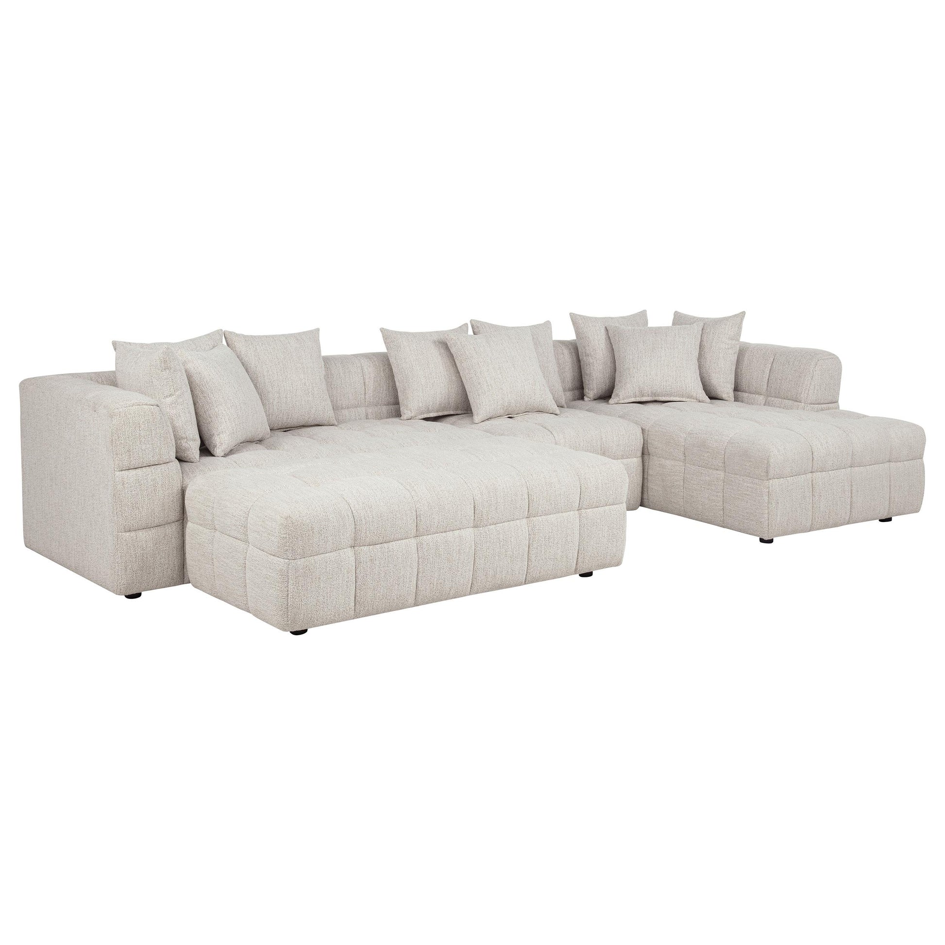  Coaster Furniture Amara 551911-SET 4-Piece Upholstered Sectional Sofa IMAGE 1