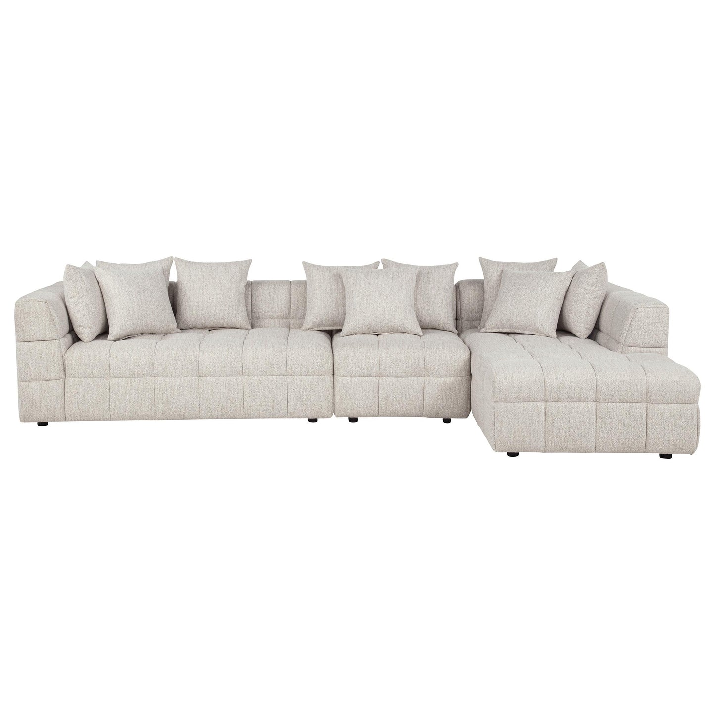  Coaster Furniture Amara 551911-SETA 3-Piece Upholstered Sectional Sofa IMAGE 7