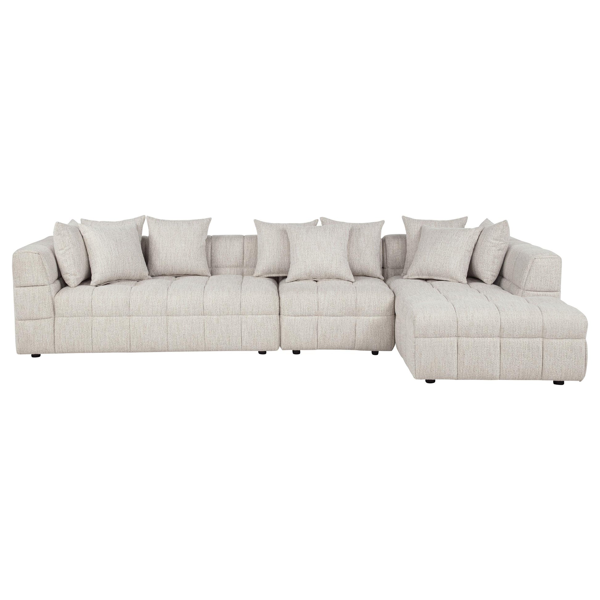  Coaster Furniture Amara 551911-SETA 3-Piece Upholstered Sectional Sofa IMAGE 7