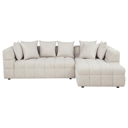  Coaster Furniture Amara 551911-SETB 2-Piece Upholstered Sectional Sofa IMAGE 7