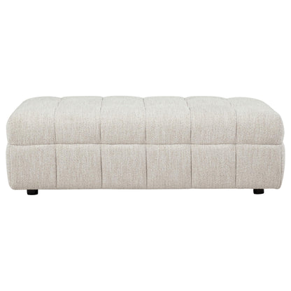  Coaster Furniture Amara 551913 Upholstered Ottoman IMAGE 2