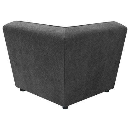  Coaster Furniture Sunny 552082 Upholstered Corner Chair - Dark Charcoal IMAGE 13